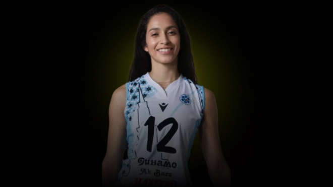 VOLEIBOLISTA MEXICANA ROMPIÉNDOLA EN RUSIA - SAMANTHA BRICIO MVP