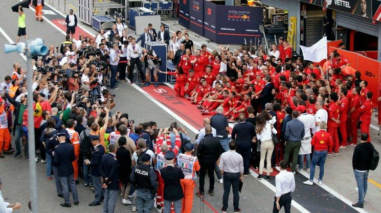 Leclerc le da su primer triunfo a Ferrari en “casa” en el GP de Italia algo que no conseguían desde 2010
