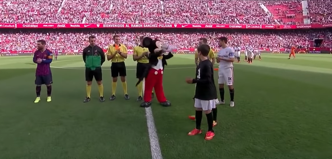 Disney y La Liga Española se unen para fomentar los valores en el deporte.