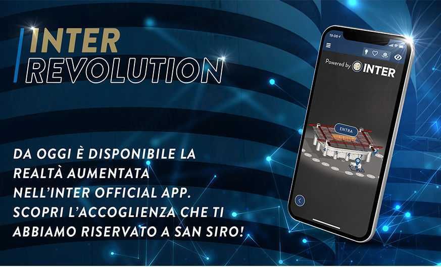 El Inter de Milán apuesta por la realidad aumentada en su app oficial