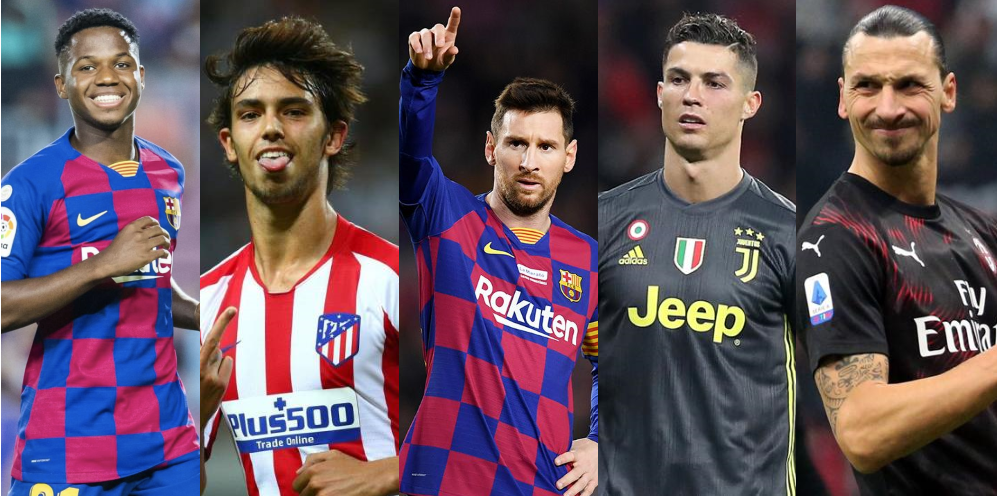 Los jugadores de fútbol más valiosos del mundo por edad