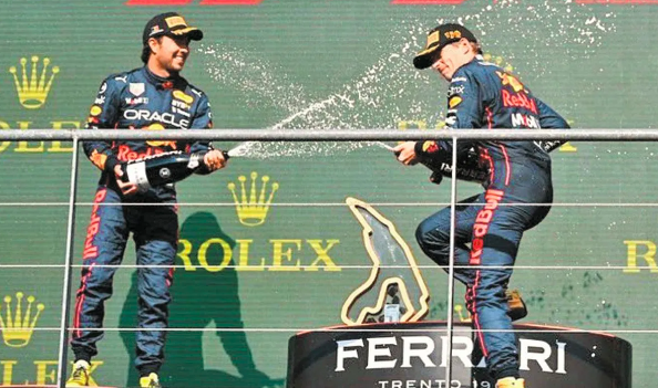 Bélgica el nuevo baluarte de dominio para Checo Pérez