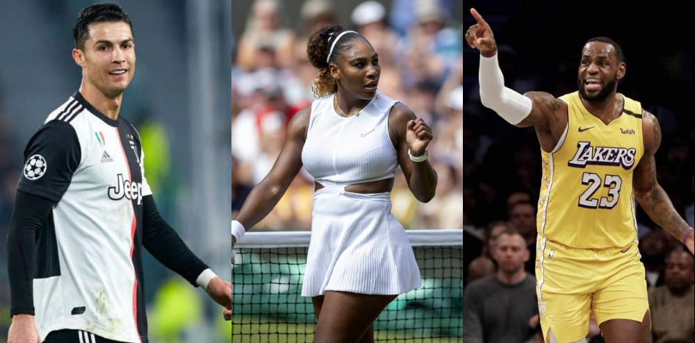 De CR7 a Serena Williams, ¿cuánto valen los posteos de Twitter de los principales deportistas?