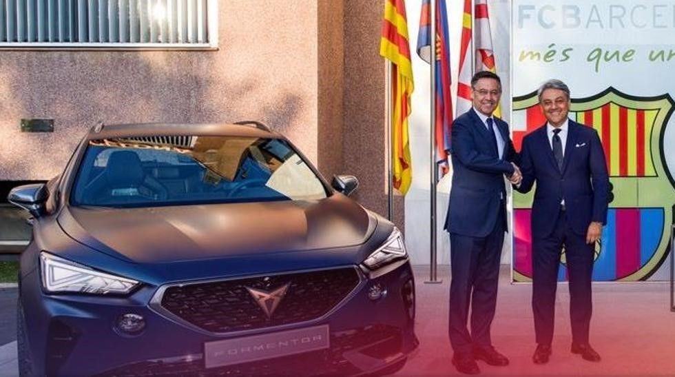 Adiós Audi, ¡Hola Cupra!; El Barça en su búsqueda de innovar cierra acuerdo con Cupra.