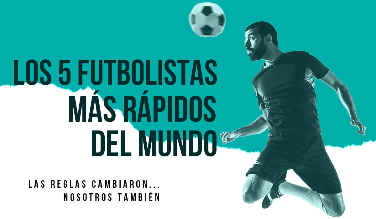 Estos son los 5 futbolistas más rápidos del mundo