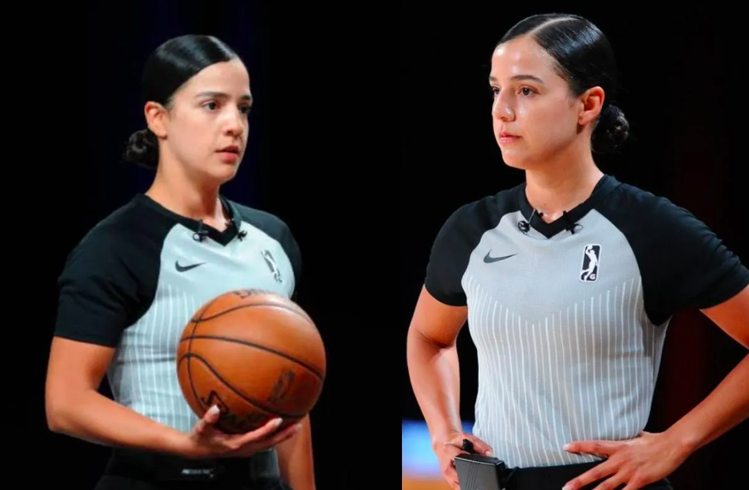 Blanca Burns se convierte en la primer árbitra mexicana de la NBA