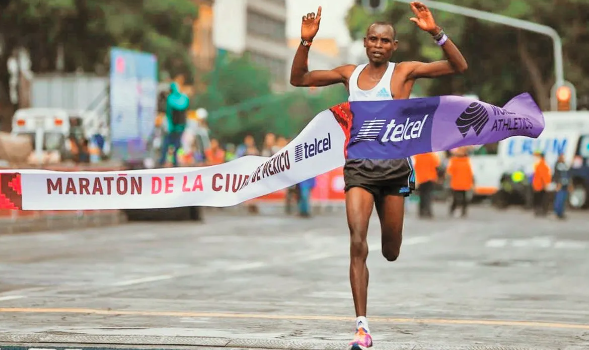 Maratón de la CDMX, un patrón de récord en la meta