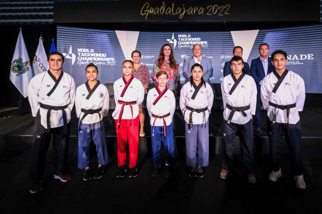 Anuncia Enrique Alfaro Mundial de Taekwondo 2022 en Guadalajara, Jalisco; participarán 1200 atletas de 150 países