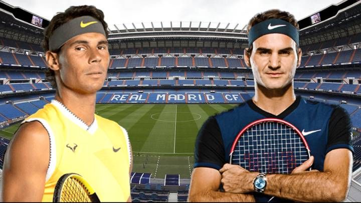 Florentino Pérez quiere un Nadal-Federer en el Bernabéu con 80.000 espectadores