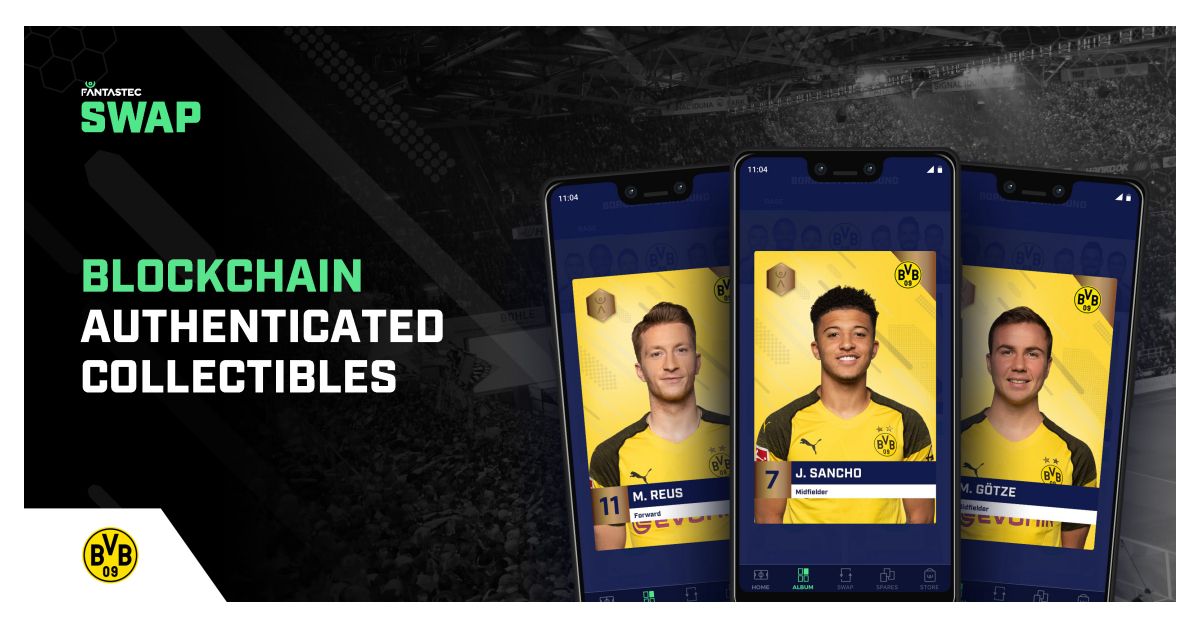 El Borussia Dortmund lanzará coleccionables con tecnología blockchain.