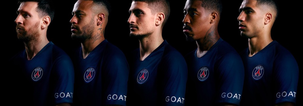 PSG firma un patrocinio con Goat por cincuenta millones en tres años