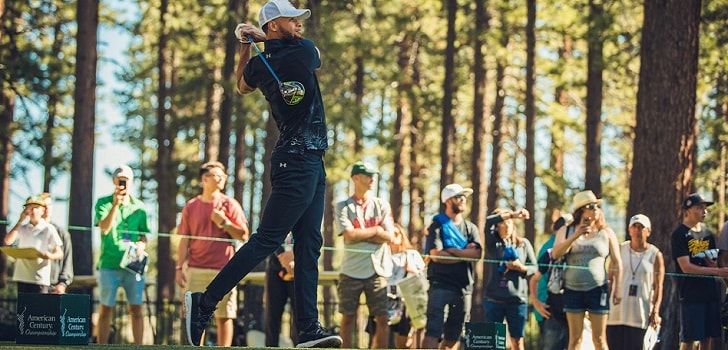 Del básquet al golf: Callaway patrocinará a la estrella de la NBA Stephen Curry