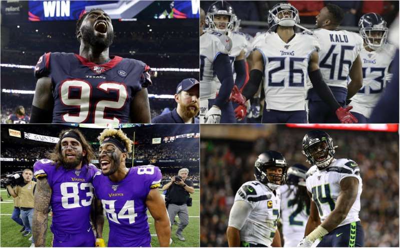 Así quedan las rondas divisionales de la NFL 