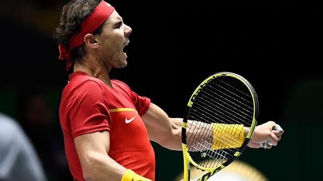 Rafael Nadal le da a España su sexta Copa Davis 