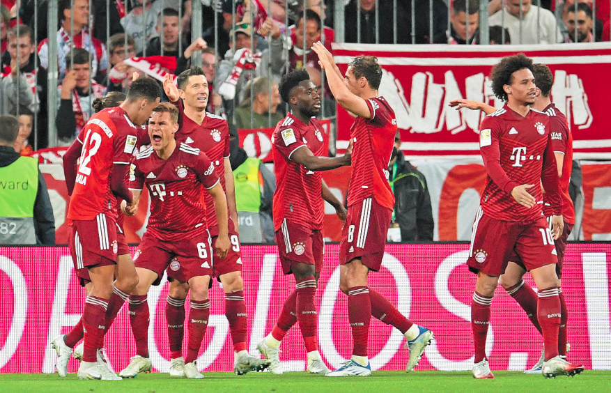 Bayern Múnich, dominio aplastante en las Big Five