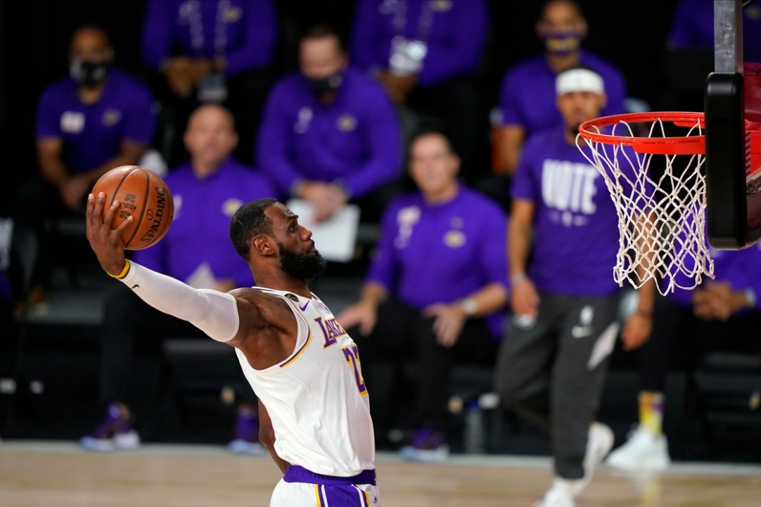 LeBron James, 'Atleta del Año' de 'Time' en 2020