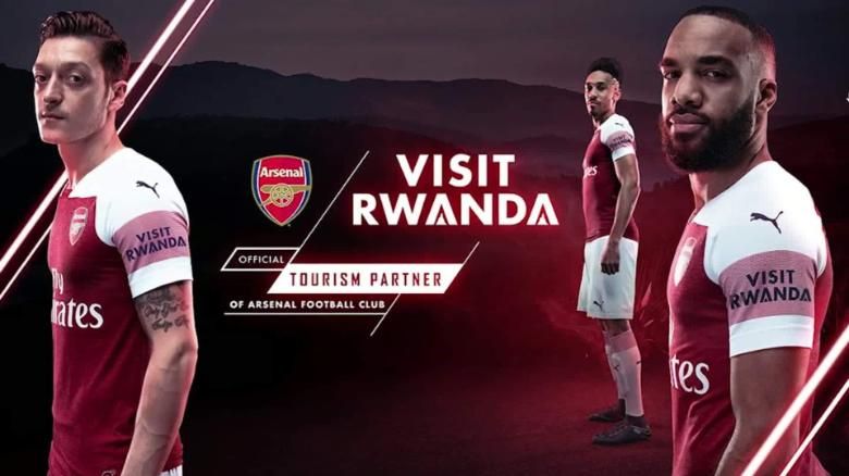 Ruanda aumenta visitas turísticas a partir de patrocinar al Arsenal