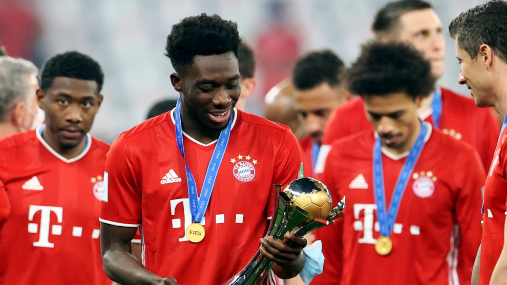 Alphonso Davies iguala el sextetete de Rafael Márquez con el Barcelona